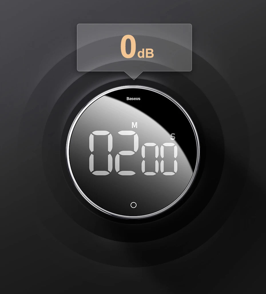 Timer Temporizador Digital Magnético Giratório