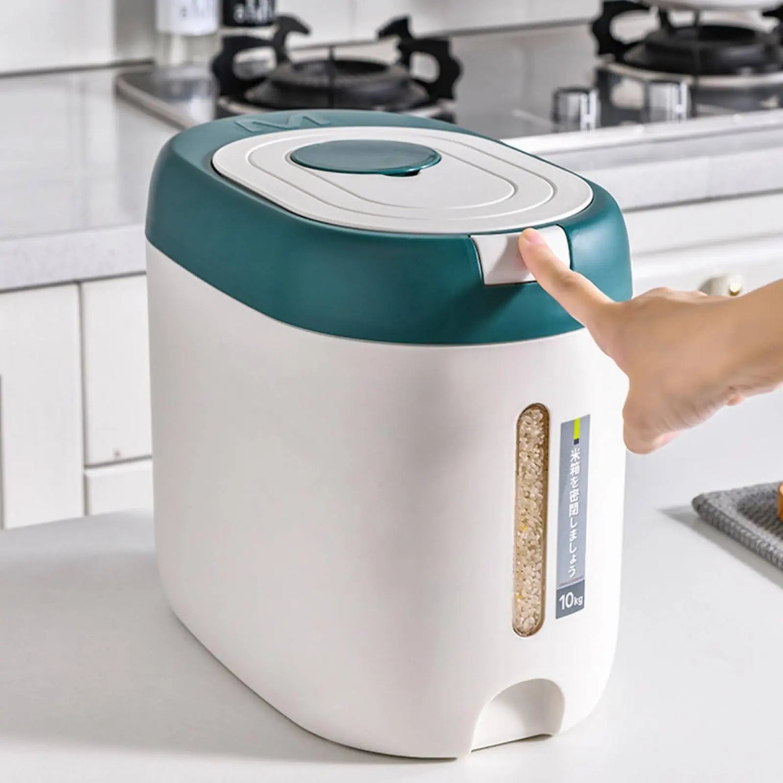 Porta Mantimentos com Dosador para Arroz e Grãos